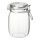 KORKEN, jar with lid