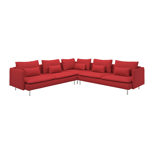 SÖDERHAMN, corner sofa, 6-seat