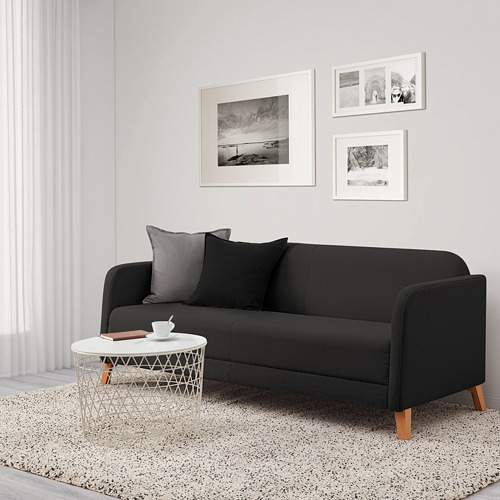 LINANÄS, 3-seat sofa