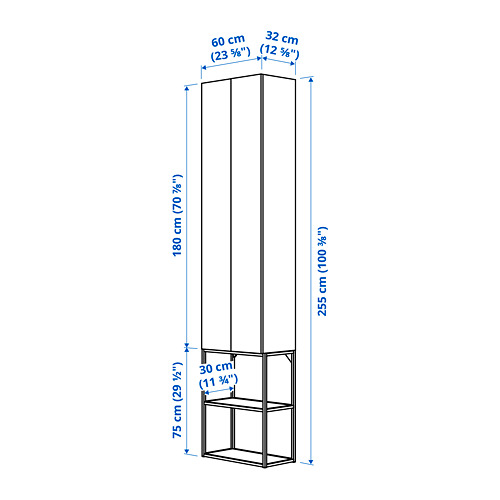 ENHET storage combination