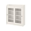 HAUGA glass-door cabinet 