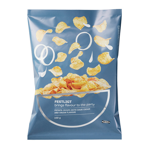 FESTLIGT potato crisps