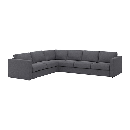 VIMLE, corner sofa, 5-seat