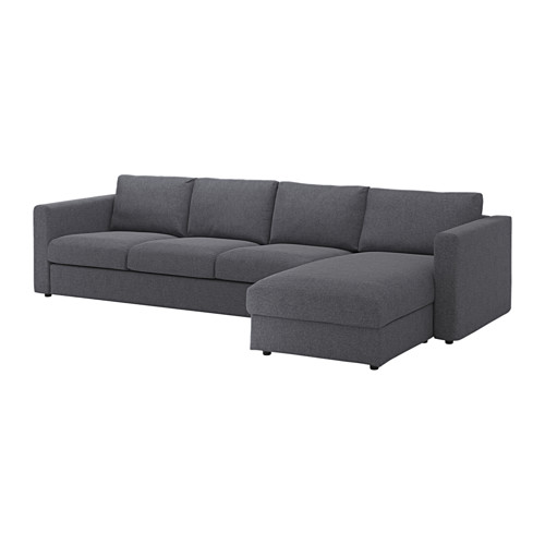 VIMLE, 4-seat sofa with chaise longue