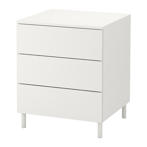 PLATSA, chest of 3 drawers