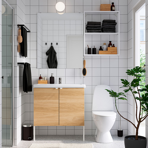 TVÄLLEN, single wash-basin