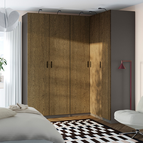 PAX/TONSTAD, corner wardrobe