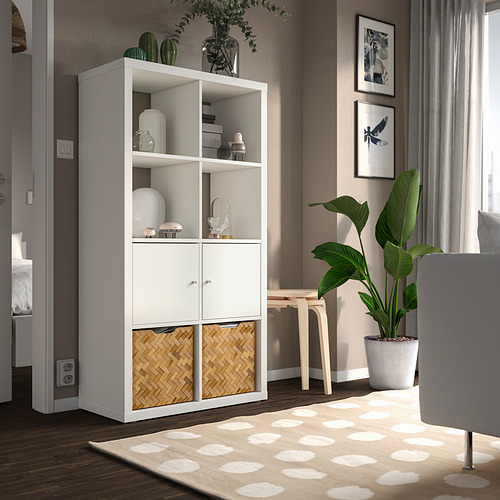 KALLAX, shelving unit with doors