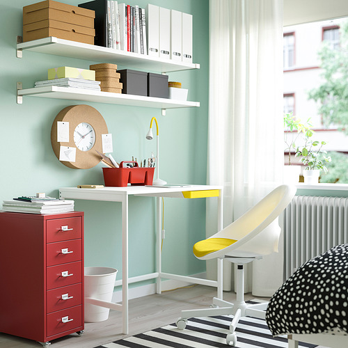 ENKROKEN/LOBERGET, desk and chair