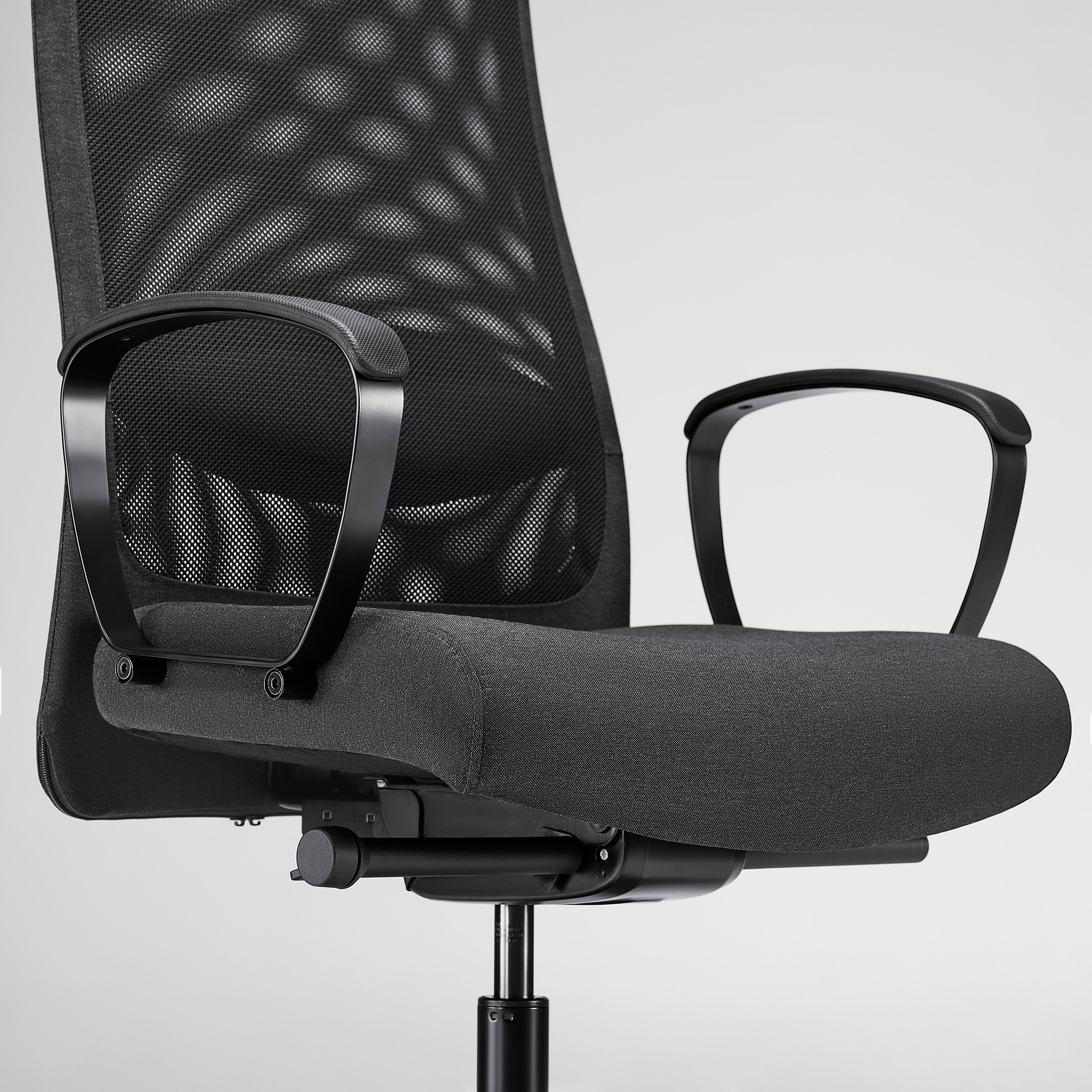 Markus Office Grey Office Chair With Arms Arm Rests Ikea Markus