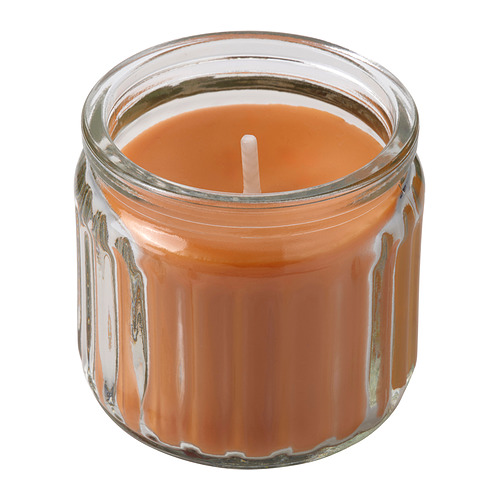 HÖKGÖK, scented candle in glass