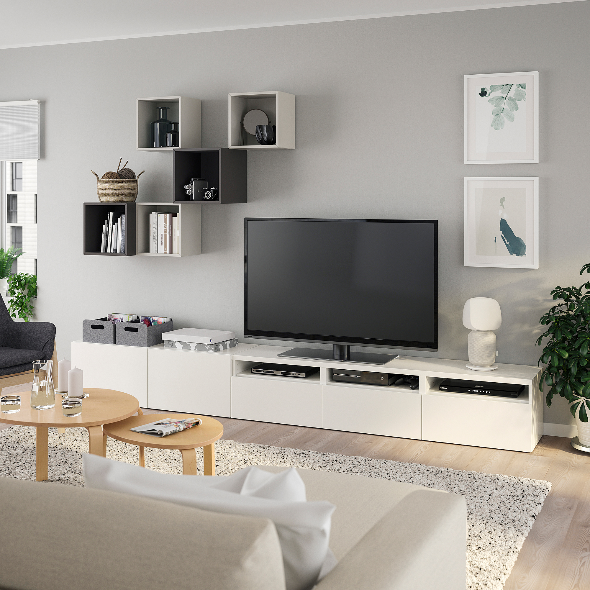 BESTÅ/EKET cabinet combination for TV