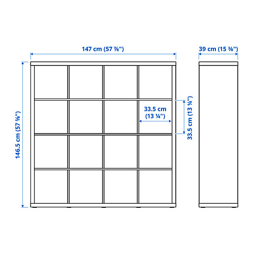 KALLAX/LINNMON desk combination