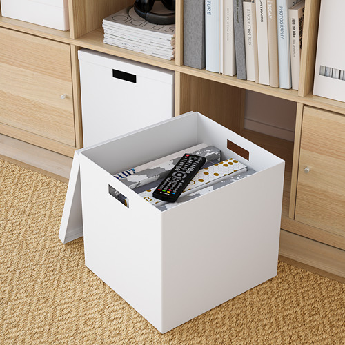 TJENA, storage box with lid