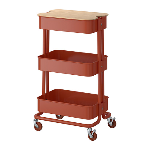 RÅSKOG/NORRÅVA, trolley with lid