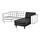 LANDSKRONA, chaise longue, add-on unit