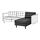 LANDSKRONA, chaise longue, add-on unit