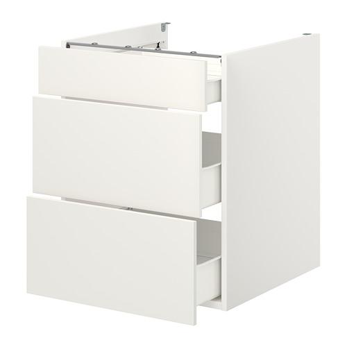 ENHET base cb w 3 drawers