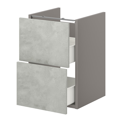 ENHET, base cb f washbasin w 2 drawers