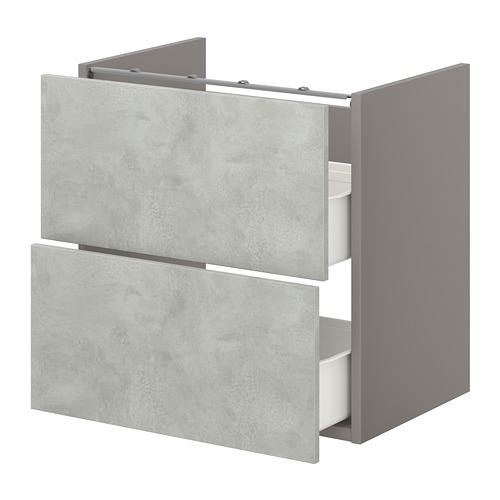 ENHET, base cb f washbasin w 2 drawers
