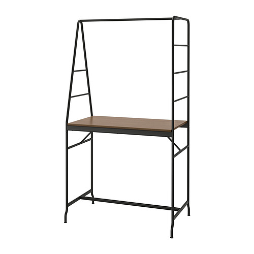 HÅVERUD, table with storage ladder
