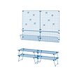 GREJIG hallway furniture, set of 8
