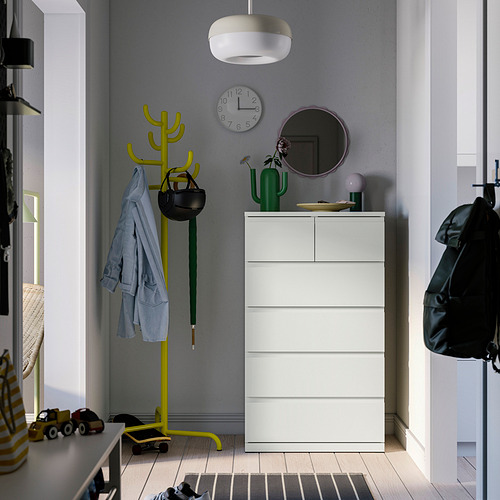 STORKLINTA kommóða, sex skúffur