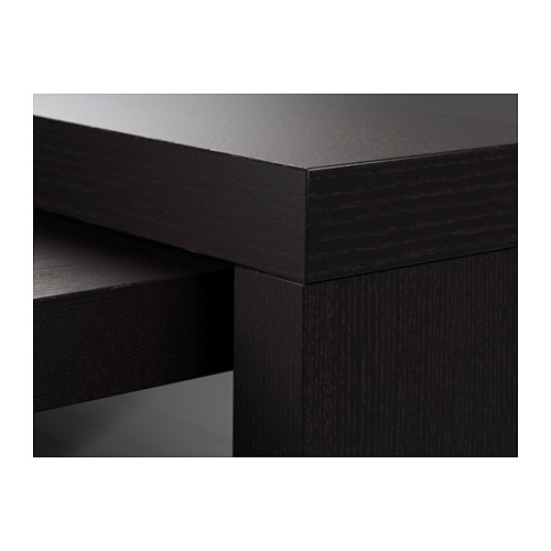 MALM, desk with pull-out panel