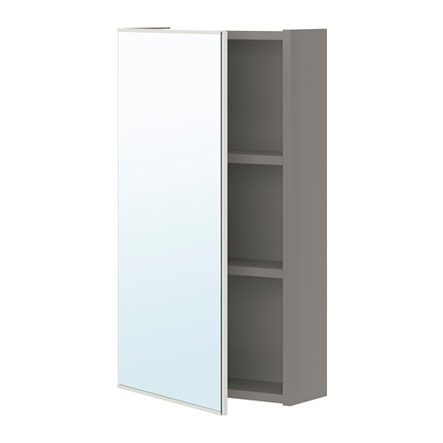 ENHET, mirror cabinet with 1 door