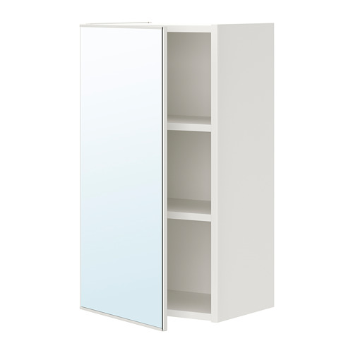 ENHET, mirror cabinet with 1 door