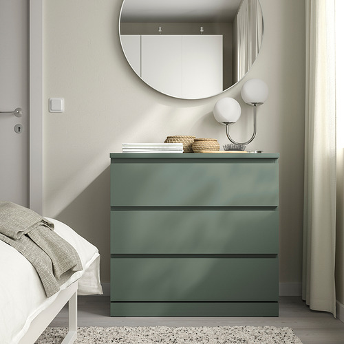 MALM, chest of 3 drawers