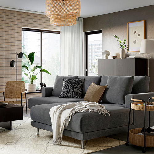 UPPÅKRA, þriggja sæta sófaeining