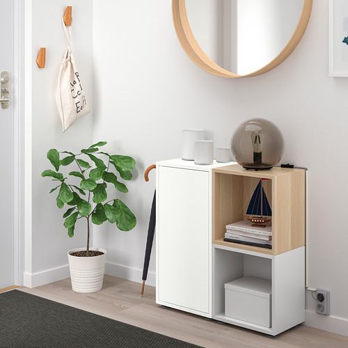 EKET, cabinet combination with feet
