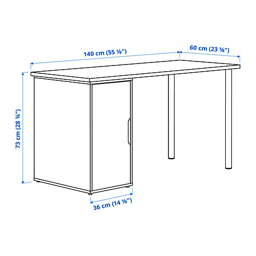 LAGKAPTEN/ALEX desk