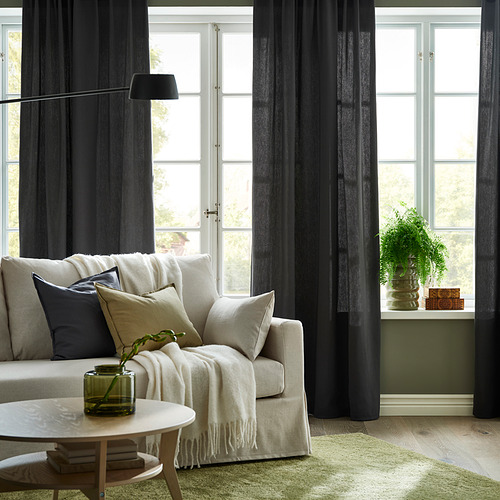 GINSTMOTT, curtains, 1 pair