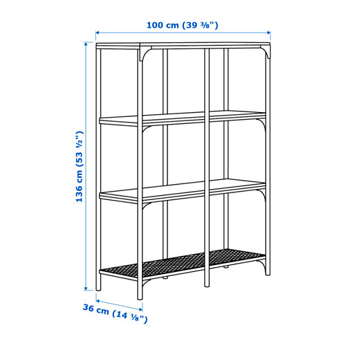 FJÄLLBO shelving unit