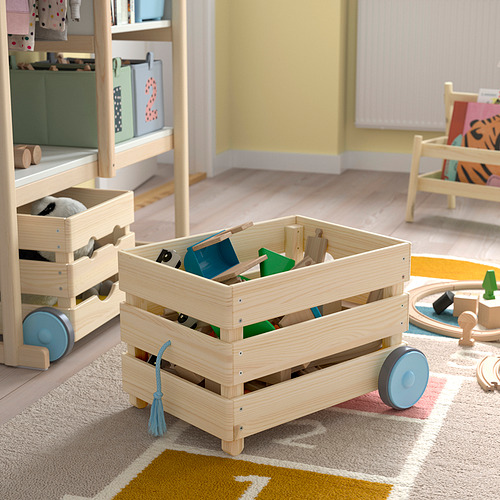 FLISAT, toy storage with wheels