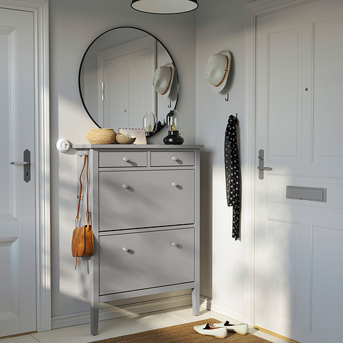 GULLABERG, shoe cabinet with 2 compartments