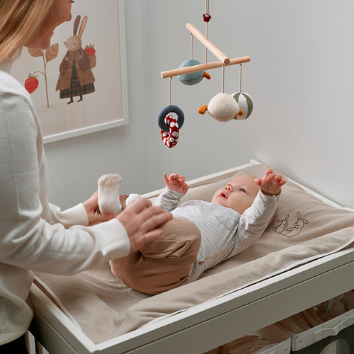 SKÖTSAM, babycare mat with cover