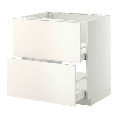 METOD/MAXIMERA base cab f sink+2 fronts/2 drawers