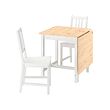 PINNTORP table and 2 chairs