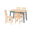 PINNTORP table and 4 chairs