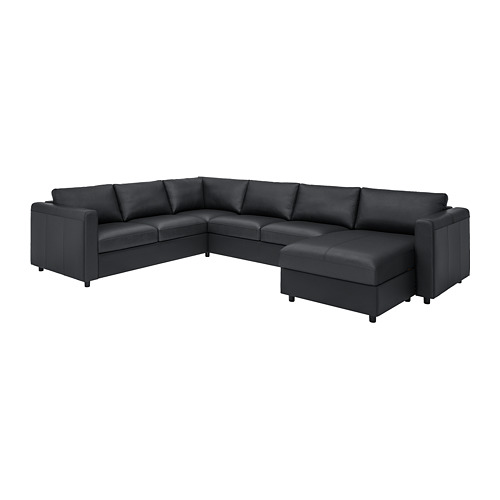 VIMLE, corner sofa, 5-seat