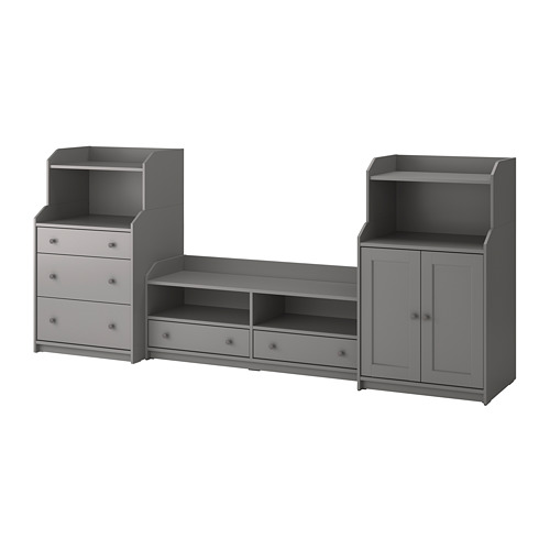 HAUGA, TV/storage combination