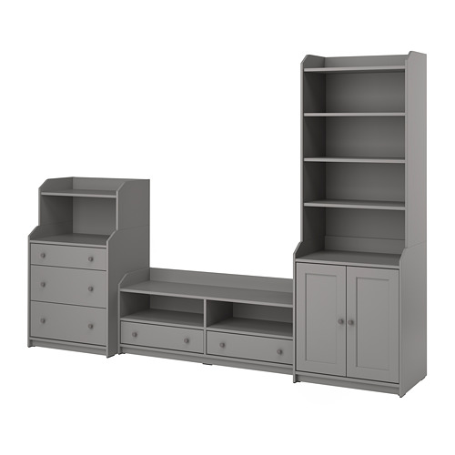 HAUGA, TV/storage combination