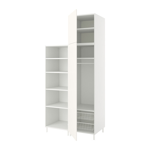 PLATSA, wardrobe with 2 doors