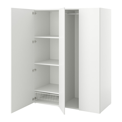 PLATSA, wardrobe with 3 doors