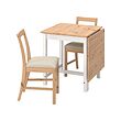 PINNTORP/PINNTORP table and 2 chairs