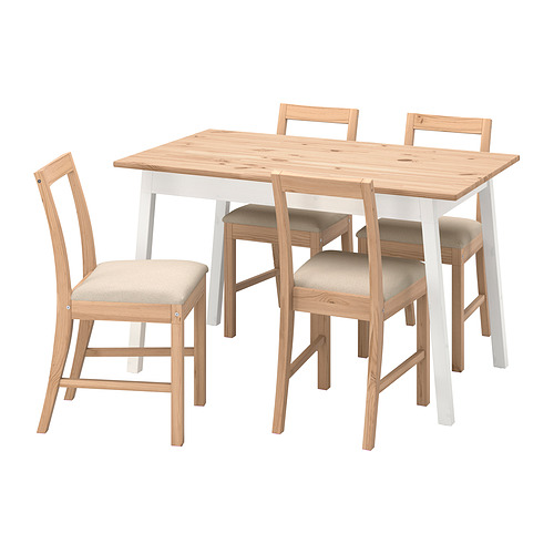 PINNTORP/PINNTORP, table and 4 chairs