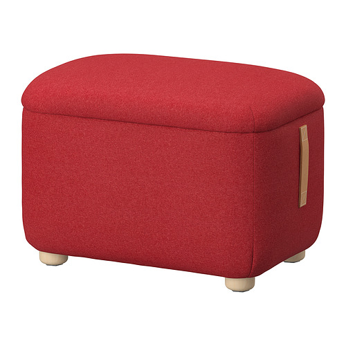 OSKARSHAMN, footstool with storage